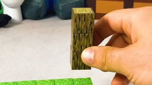 朋友：这个我能玩一天~ #我的世界  #解压玩具  #内容启发搜索