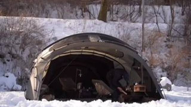 雪地露营 #露营报告