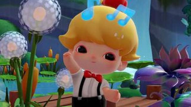 活动手指，快来云鲸岛与DIMOO一起玩耍吧！
#泡泡玛特 #梦想家园手游 #泡泡玛特梦想家园 #泡泡