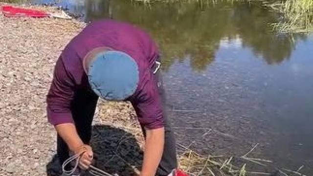 #户外捕鱼 #好多鱼