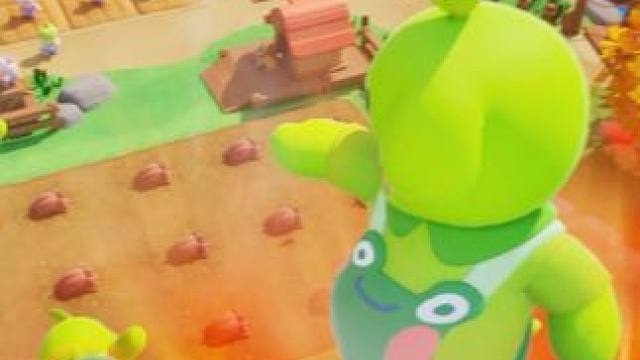 小绿狗:还浇水？收你来啦！
#元梦之星 #元梦农场重度依赖 #元梦之星大唐风华赛季