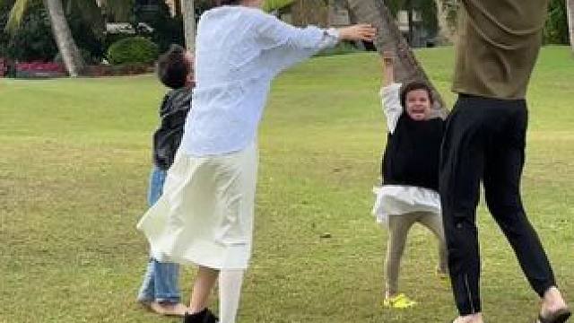 “这游戏无聊到爆……可是一家人一起玩，居然笑了一下午” #户外活动一下 #亲子时光 #带娃旅行