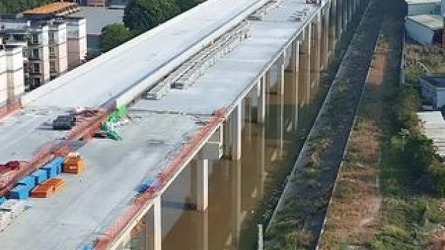 东莞真的牛，将公路建于水渠上即减少了巨额拆迁，还节约了占地，对此你怎么看？这就是环莞快速三期工程，你