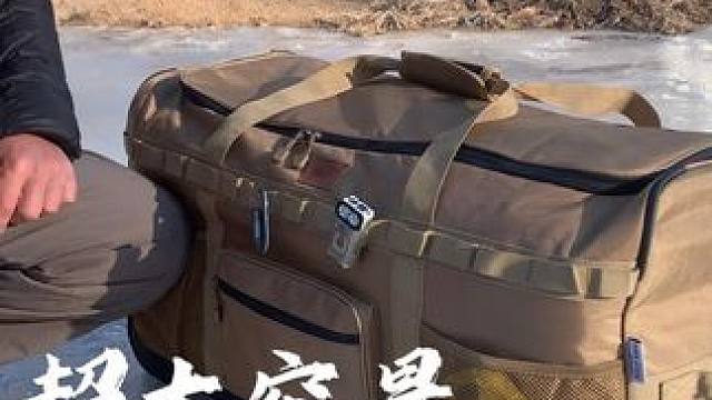 大容量拖轮包 户外露营自驾，东西多不好收纳，拖轮包适合你，带轱辘能拖能拎还能抬#户外露营 #出差旅行