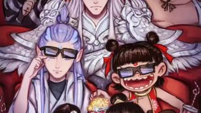 其实殷夫人这张更像李靖p的#哪吒2 #整活 #搞笑 #漫画