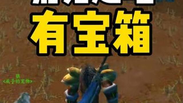 荒芜之地 归属极具争议性的宝箱 #魔兽世界怀旧服 #魔兽世界