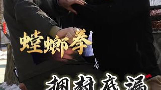 武术冷知识 擒拿捆手的连环打法，进攻防守一招搞定#传武 #一招制敌 #六合螳螂拳 #防身术 #202