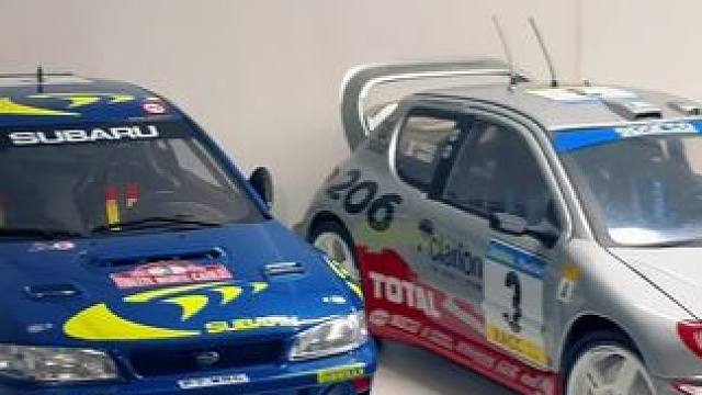 男人的玩具  1:18 WRC车模，高度复刻原车，尽显真实质感#wrc拉力赛