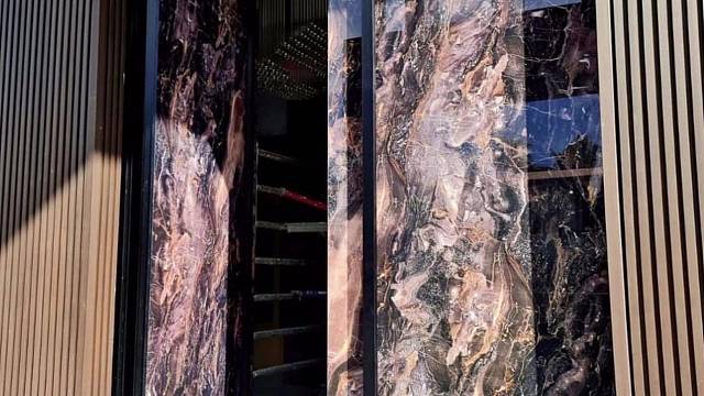 你们最喜欢哪一款发光玉石系统门呢？ #TINNO帝诺系统入户门 #别墅门 #系统门 #偏轴门