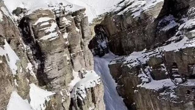 雪山的征服者 #滑雪新手