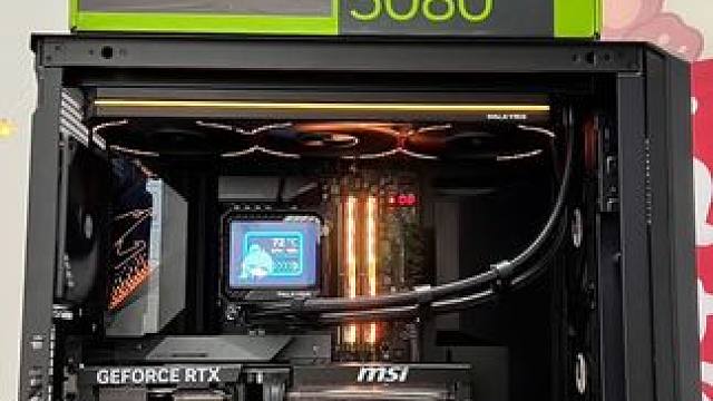 9800X3D➕5080二万多预算黑橙游戏主机 #diy电脑 上海买电脑，上海DIY电脑，上海实体店