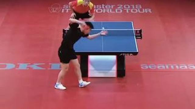 #打乒乓他是认真的 #国球的魅力 #比赛现场 #乒乓球正手拉球
