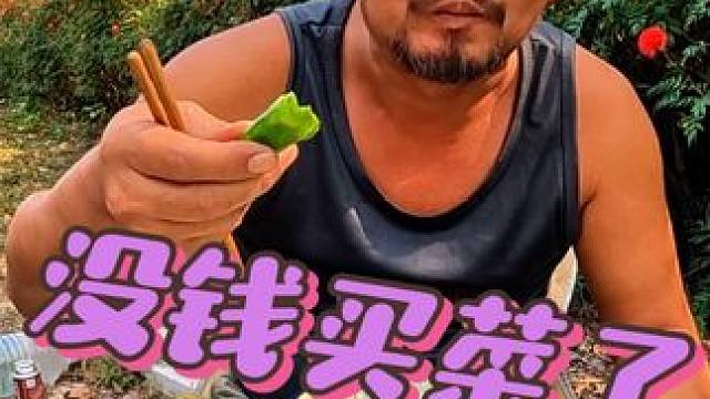 沙大厨是真穷啊，吃前天的剩菜剩饭还能喝白加啤，挺厉害啊#穷游 #野炊