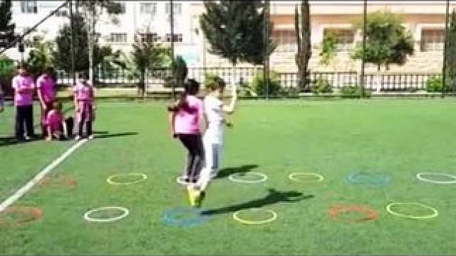 体育课堂游戏分享。 