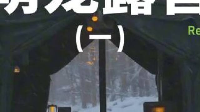 萌宠露营（一）#露营 #解压 #助眠 #萌宠 #户外露营