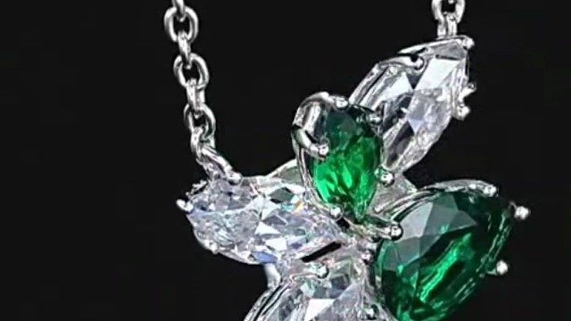 Necklace #Emeralds #Jewelry #Diamonds