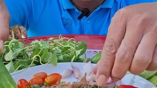 泰国凉拌虾 #吃货的世界唯有美食不可辜负 #农村美食记录生活 #粗茶淡饭吃起香农村生活 #这一口简直