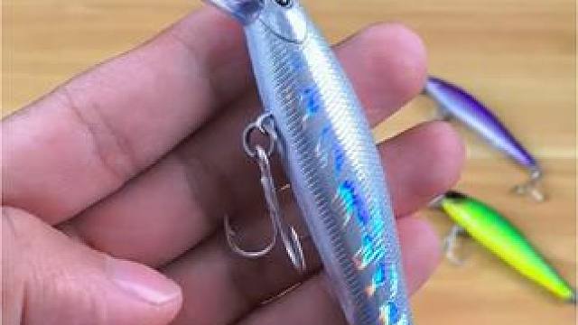 银刃米诺路亚饵沉水铅笔缓沉死飞远投悬停通杀翘嘴鲈鱼鳜鱼假饵