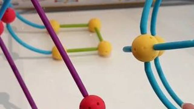 几何构建积木，不仅简单好上手，玩着玩着几何知识的启蒙也做好了#益智玩具  #母婴好物  #几何积木