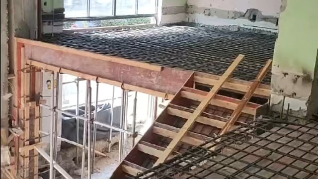 商铺隔层改造，现浇楼板