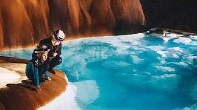 洞穴探险 我是不会放弃你的！#贵州 #石龙洞