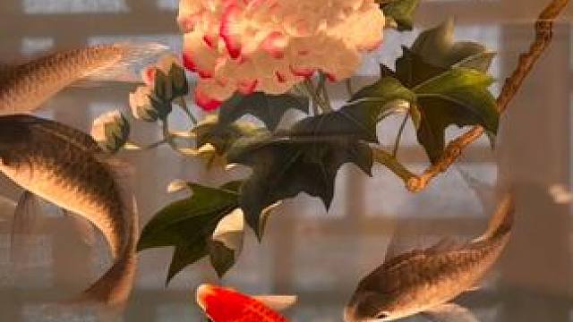 以针为笔，以线为墨！太惊艳了！#苏绣 #东方美学 #刺绣 #博物馆