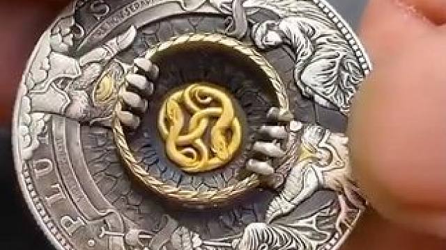 内藏玄机的机械硬币！ #内容启发搜索 #科普 #涨知识