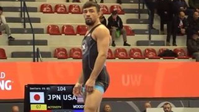 世界赛场还是第一次见#摔跤积分赛