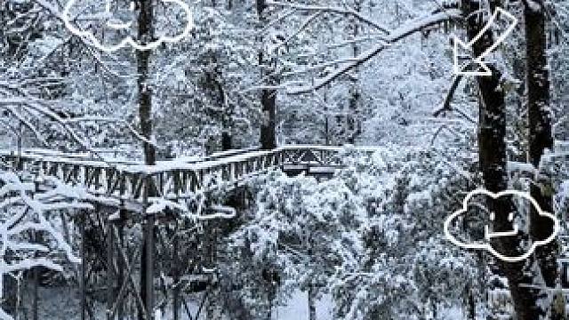 看完哪吒，快带熊孩子来徒步吧，还有绝美冰瀑等你来打卡哦#成都看雪景点推荐 #遛娃好去处 #成都游玩推