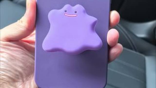 赵露思同款挂绳手机壳，带小怪兽支架，高级紫色 #仙女必备 #多巴胺手机壳 #挂绳手机壳 #这个手机壳