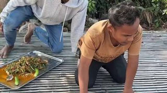 东南亚矮子 #东南亚矮子#田园生活乐趣多#东南亚美食#户外野炊