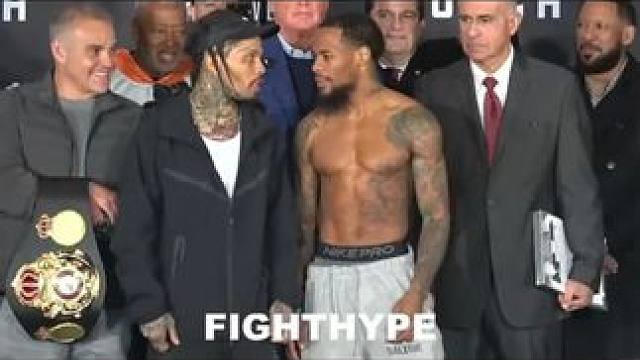 30战全胜28次KO的“坦克”戴维斯称重结束！周日大开杀戒！ #拳击 #格斗 #搏击 #职业拳击