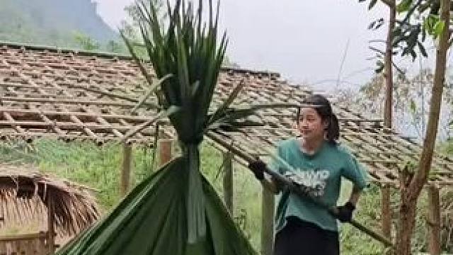 #乡下农村生活 #荒野建造 #三农 #农村生活 #美女