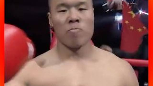 内蒙古勇士看见小日本往死里揍，一回合撂倒7次爬都爬不起来 #拳击比赛太刺激了 #自由搏击 #格斗