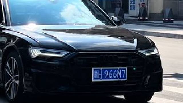 孤者黑武士奥迪Q6，帅气熏黑中网奥迪A6#奥迪q6 #奥迪a6l #上汽奥迪q6 #黑武士