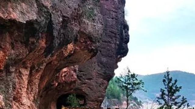 徽县江口挂壁公路随拍#挂壁公路#大山深处自然美 #悬崖峭壁上的风景 #我是家乡陇南文旅推荐官