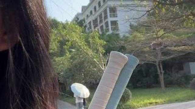 天气挺好#羽毛球 #春天