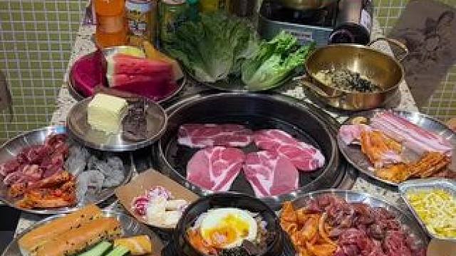 #吃货的世界唯有美食不可辜负 #这店环境太好了 #吃烤肉的正确方式