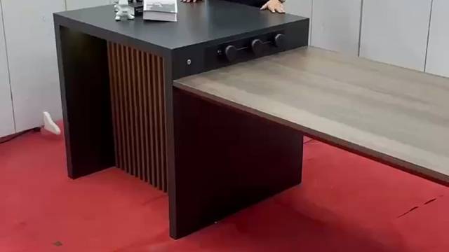 佛山無铭全岩板岛台餐桌一体