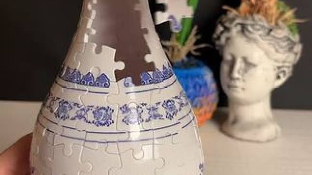 没想到拼图还能这样玩~ #玩个很新的东西 #拼图