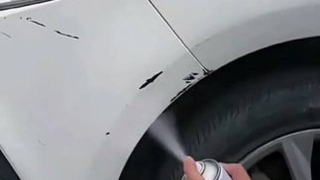 #汽车自喷漆，划痕剐蹭一喷修复，保留原车漆，焕然一新#汽车划痕修复 #汽车补漆 #漆面修复 #生活小