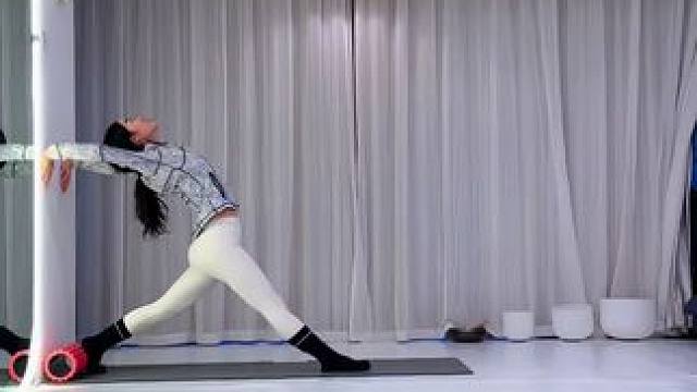 60分钟《滚轴-养生经络》瑜伽让你5分钟看完，喜欢记得点赞收藏哦，喜欢口令讲解版的亲们，下方评论区留