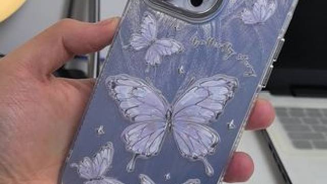 2025年新款水墨画流沙手机壳，轻奢高级感满满 #仙女必备 #这个手机壳长在我心巴上了 #苹果手机壳