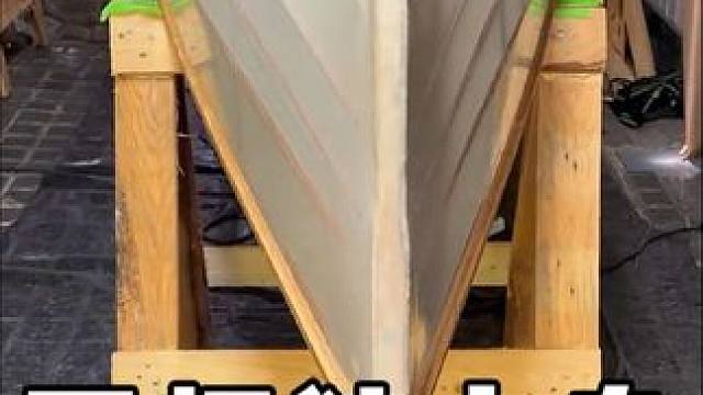 牛人自制，水陆两栖独木舟#高手在民间 #创意发明 #手工制作 #制作过程 #独木舟