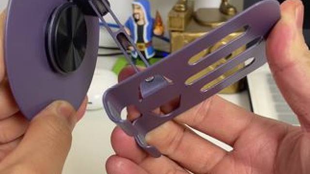 这个支架也太好用了吧，金属材质，几块钱解决了大问题 #懒人手机支架 #平板支架 #追剧神器