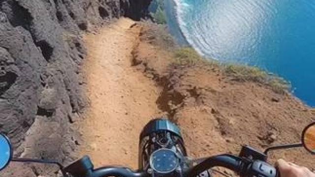 你真得骑下去啊 #机车