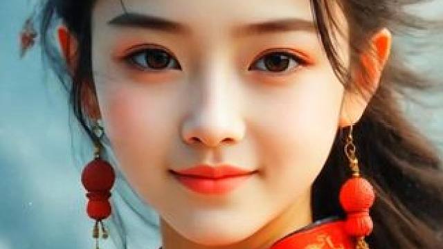 古装少女~ #古风美女 #清纯一笑倾红颜 #倾国倾城 #原来ai古装可以这么美