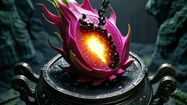 火龙果的蜕变#剪映#剪映神奇转换#变身