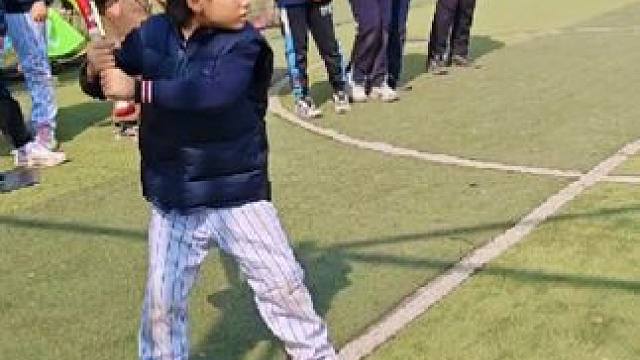 小手紧握球棒，每挥一次都是成长#因为热爱所以坚持 #太原棒球#山西奥泰鸿棒球俱乐部