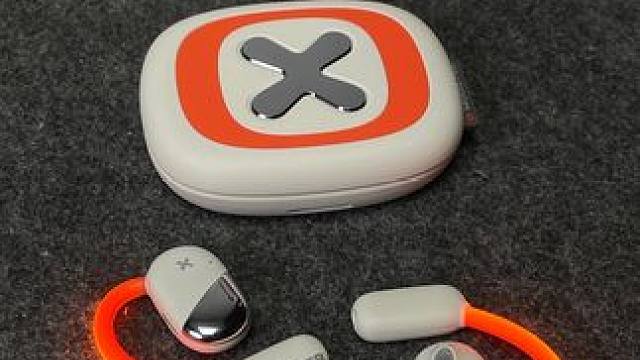 当开放式耳机也带AI，还让颜值与音质兼备，象鼻子新款真的太帅了 #象鼻子耳机 #开放式耳机 #运动耳